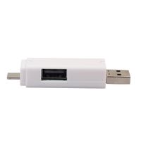 1 Stück Micro USB OTG HUB , Farbe Weiß