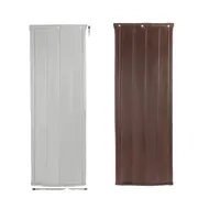 Termoizolacyjna kurtyna drzwiowa, redukcja hałasu, wytrzymały materiał, energooszczędna, 28 x 79 cali, szara