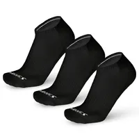 Socken Buddies, Classic Sneaker Buddies, Sneaker Socken, 3 Paar, schwarz, 36-38