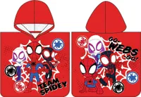 Ponczo Spiderman 50x115cm - Ręcznik plażowy Team Spidey