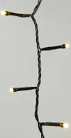 LED Lichterkette 96-flammig batteriebetrieben Time Funktion außen und Innen : Warmweiß