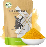 Kurkumapulvergemahlen 1000 g | Kurkuma - Curcuma - Curcumin | 100% naturrein | Rohkostqualität