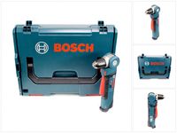 Bosch GWB 10,8 V-LI Akku Winkelbohrmaschine 11Nm Solo ( 0601390909 ) + L-Boxx