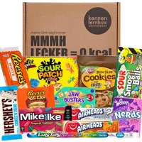 USA Box | Kennenlernbox mit 12 beliebten Süßigkeiten aus Amerika | Geschenkidee für besondere Anlässe