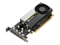 PNY VGA PCI-E 8GB NVIDIA T1000 - PNY - 4xminiDP -- NVIDIA T1000 - PCIe 3.0 x16- 8GB GDDR6 Speicher (128-bit)