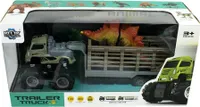 Truck Spielzeug mit Stegosaurus