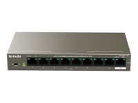 Tenda Switch  9-Port FE TEF1109P-8-102W         92W (8x PoE)