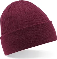 Beechfield B447 | Thinsulate Beanie Wintermütze - Farbe: Burgundy - Größe: One Size