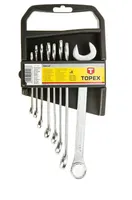 TOPEX Ringmaulschlüssel Satz 8-Tlg (6,8,10,12,13,15,17,19) | Gabelringschlüssel Maulschlüssel Ringschlüssel