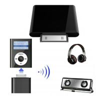 Bluetooth Transmitter 30PIN Wireless Audio Adapter Stereo Sender, Plug und Play & Automatisch Unterstützen für iPhone,iPod Mini,iPod Nano,iPod Video