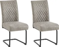 Schwinger, 2er-Set >MARIA-XXL< in Taupe aus Vintage 45 x 95 x 60 cm (BxHxT)