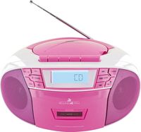 Tragbarer CD-Player, Farbe:Pink