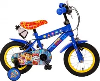 Paw Patrol Kinder Fahrrad - Jungen - 12 Zoll - Blau - Zwei handbremsen