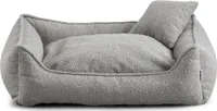 Bear Hundebett Grosse Hunde - Hundekissen Waschbar - Inklusive kleines Kissen - Farb- und Größenwahl (XS - 55x45, Grau)