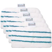 5 Stück Waschbar Mikrofaser Pad für Black & Decker Steam Mop FSMH1321JMD, FSM1605, FSMH13151SM, FSM1616, FSM1630, FSMP20