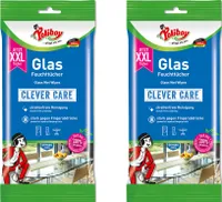 Poliboy XXL Glas Feuchttücher - Ideal für für alle Glasflächen - Besonders stark gegen Fingerabdrücke - 2 x 24 Tücher