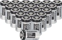 20x Panasonic Photobatterie CR2 Lithium 3V 850mAh CR17355, DLCR2, EL1CR2, CR15H270