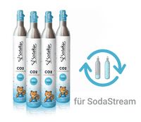CO2 Zylinder 60L 425g Kohlensäure Soda-Stream Wassersprudler Trink-Wasser VOLL 