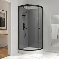 Aurlane CAB209, Schwarz, 900 mm, 900 mm, 2150 mm