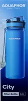 AQUAPHOR - City Filterflasche - 0,5 L - blau