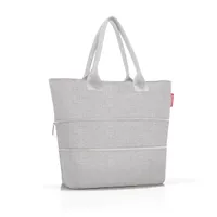 reisenthel shopper e1, nákupní taška, tote bag, taška, polyesterová tkanina, Twist Sky Rose, 12 L, RJ1035