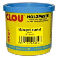 Clou Holzpaste 150 g mahagoni dunkel