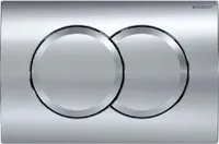 Geberit Delta01 - Bedienung der Spülung, Chrom glänzend 115.107.21.1
