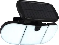Außenwandleuchte Solar mit Bewegungsmelder Solarleuchte LED Außenstrahler