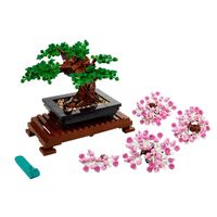Stavebnica LEGO 10281 Bonsaj; stavebný projekt krásneho výstavného kúsku (878 dielikov)