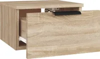 vidaXL Wand-Nachttische 2 Stk. Sonoma-Eiche 34x30x20 cm
