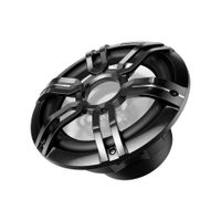 Pioneer TS-ME100WS | Marinetauglicher 25 cm / 10 Zoll Subwoofer (900 W) | Gitter in Schwarz und Weiss