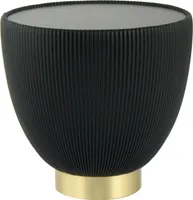 Beistelltisch Sisely 100 Schwarz