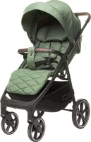 4Baby Stinger PRO, Luksusowa spacerówka do 22kg, składana jedną ręką, bezobsługowe żelowe koła, pełna amortyzacja, oliwkowy