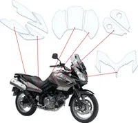 Lackschutzfolie Steinschlagschutz passend für Suzuki V-Strom DL650 (2011-C)