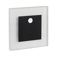 Kanlux LED Wandeinbauleuchte APUS Schwarz Bewegungssensor 29856