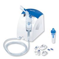 Beurer Inhalator IH 26 und Nasenspülung mit Kompressor: zur Behandlung von Atemwegserkrankungen wie
