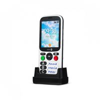 Doro 780X IUP, Balken, Dual-SIM, 7,11 cm (2.8 Zoll), Bluetooth, 1600 mAh, Schwarz, Weiß