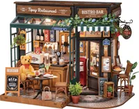 Rolife 3D-Holz-Puzzle DIY 'Tipsy Restaurant'
