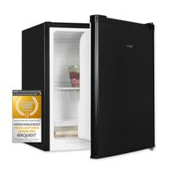Exquisit Mini Kühlschrank KB05-V-040E schwarz | 40 l Nutzinhalt | Schwarz