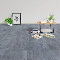 vidaXL PVC dlaždice Samolepiace 20 ks. 1,86 m² Sivý mramorový vzhľad