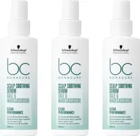 Bonacure Scalp Soothing Serum 3x100 ml