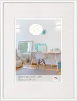 Walther KV040W New Lifestyle Kunststoffrahmen im Format 30 x 40 weiss