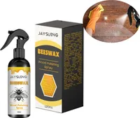 minhgoring 120ml Bienenwachs Spray, Möbelpflege Bienenwachs-Möbelpolitur, Bienenwachs Sprühreiniger Möbelpflegemittel