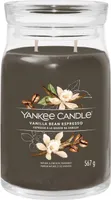 Yankee Candle vonná svíčka Signature ve skle velká Vanilla Bean Espresso 567g