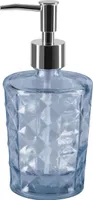 Spirella Seifenspender "Carla" Glas Flüssigseifen-Spender 400ml Blau