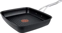 Tefal Jamie Oliver Litá hliníková grilovací pánev 23 cm X 27 cm černá