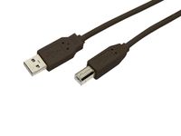 MediaRange USB Kabel A -> B St/St 3.00m sw Blister