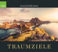 GEO SAISON: Traumziele 2024 - Wand-Kalender - Reise-Kalender - Poster-Kalender - 50x45