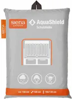 Poťah na plážové lehátko AquaShield 128x105xH165/140 cm svetlosivý, 100% polyester