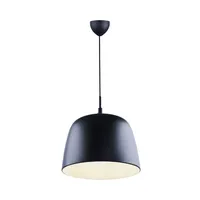 Nordlux Pendelleuchte Norbi Schwarz Ø40cm max. 60W E27 ohne Leuchtmittel kürzbar